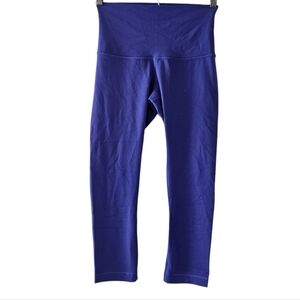 Lululemon Purple Cropped Athletic Workout Leggings